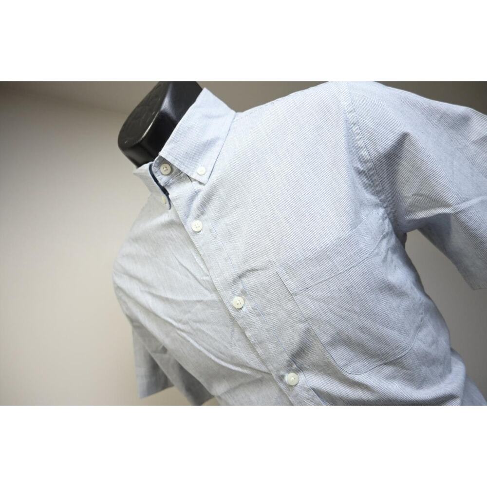 Vineyard Vines Slim Fit Murray Shirt Whale Striped Short Sleeve Mens XSMALL XS‎